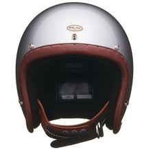 Load image into Gallery viewer, DOT SUPER MAGNUM GENUINE LEATHER TRIM BROWN LEATHER SILVER METALLIC

