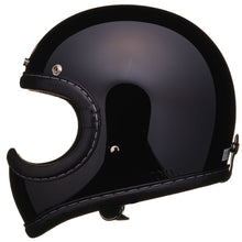 Load image into Gallery viewer, DOT TOECUTTER GENUINE LEATHER TRIM BLACK LEATHER BLACK
