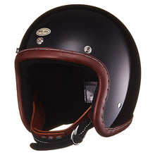 Load image into Gallery viewer, DOT SUPER MAGNUM GENUINE LEATHER TRIM BROWN LEATHER BLACK

