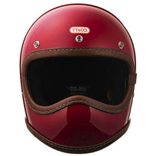 Load image into Gallery viewer, DOT TOECUTTER LEATHER RIM SHOT BROWN LEATHER RED
